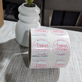 1.5"x1.5" Waterproof Glossy