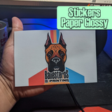 6"x4" Rectangular Paper Glossy