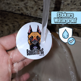 3"x3" Waterproof Glossy