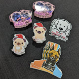 Vinyl Stickers  Die Cut  Contour