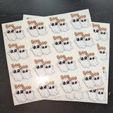 Ghost Boo "Happy Hallowen"