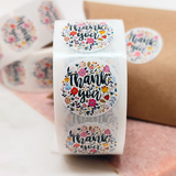 500-Pack 1 Inch Paper Sticker Roll